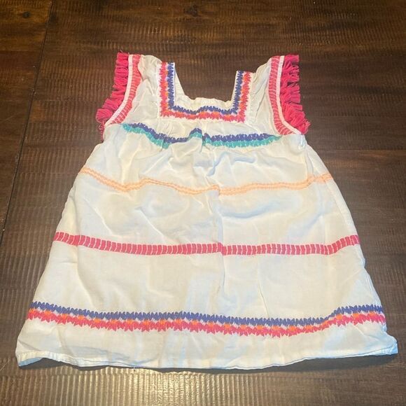 Toddler 2T Cat & Jack Bohemian Tassel Embroidered Dress - Picture 1 of 12